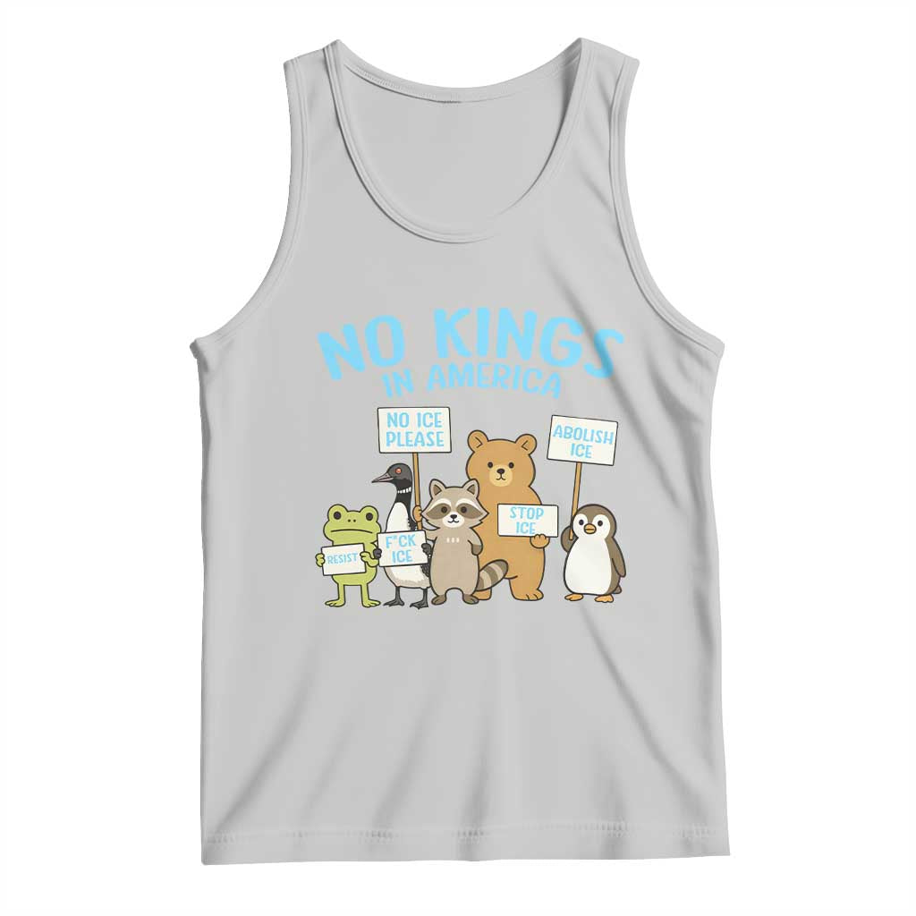 Funny Protest Animals Abolish Ice Tank Top Minneapolis USA Support Gift