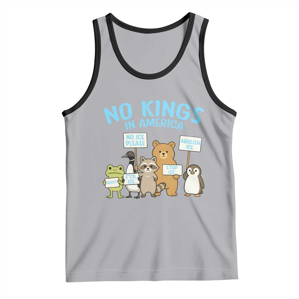 Funny Protest Animals Abolish Ice Tank Top Minneapolis USA Support Gift