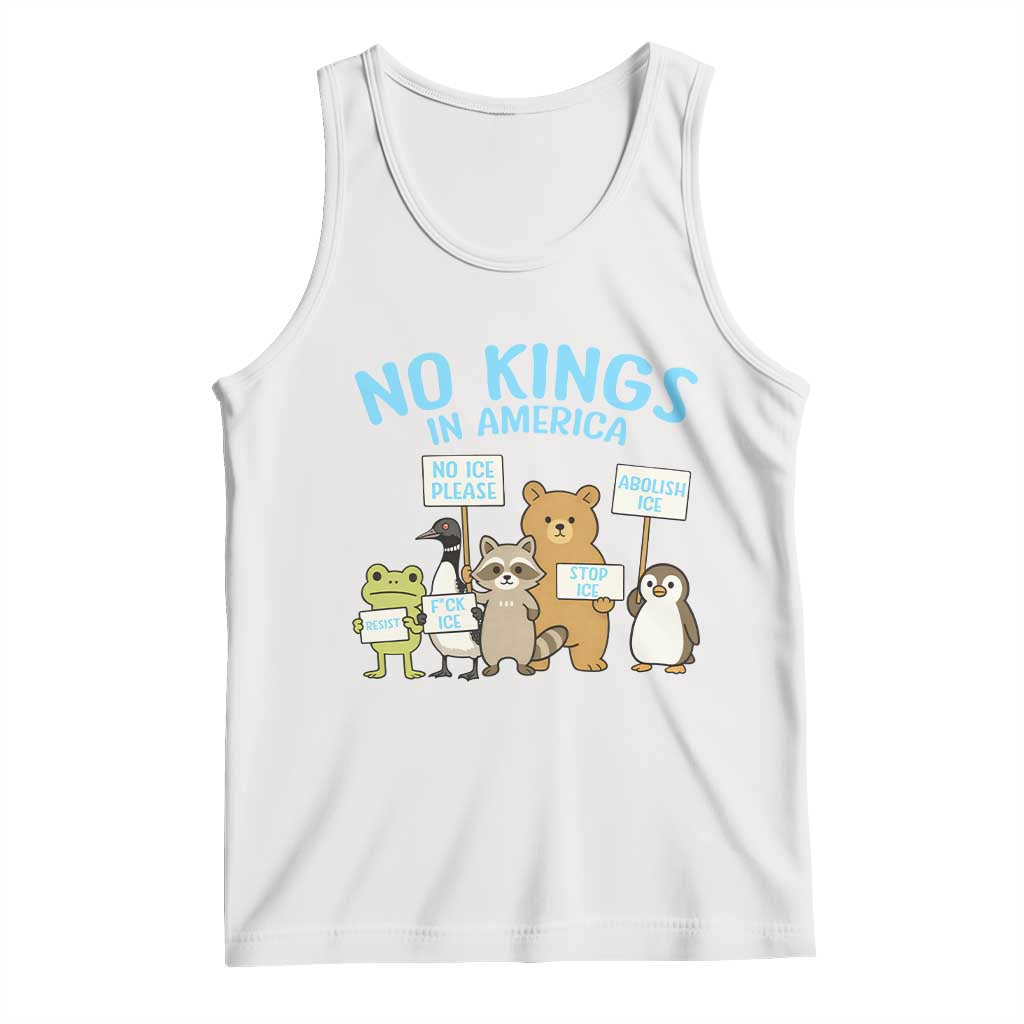 Funny Protest Animals Abolish Ice Tank Top Minneapolis USA Support Gift