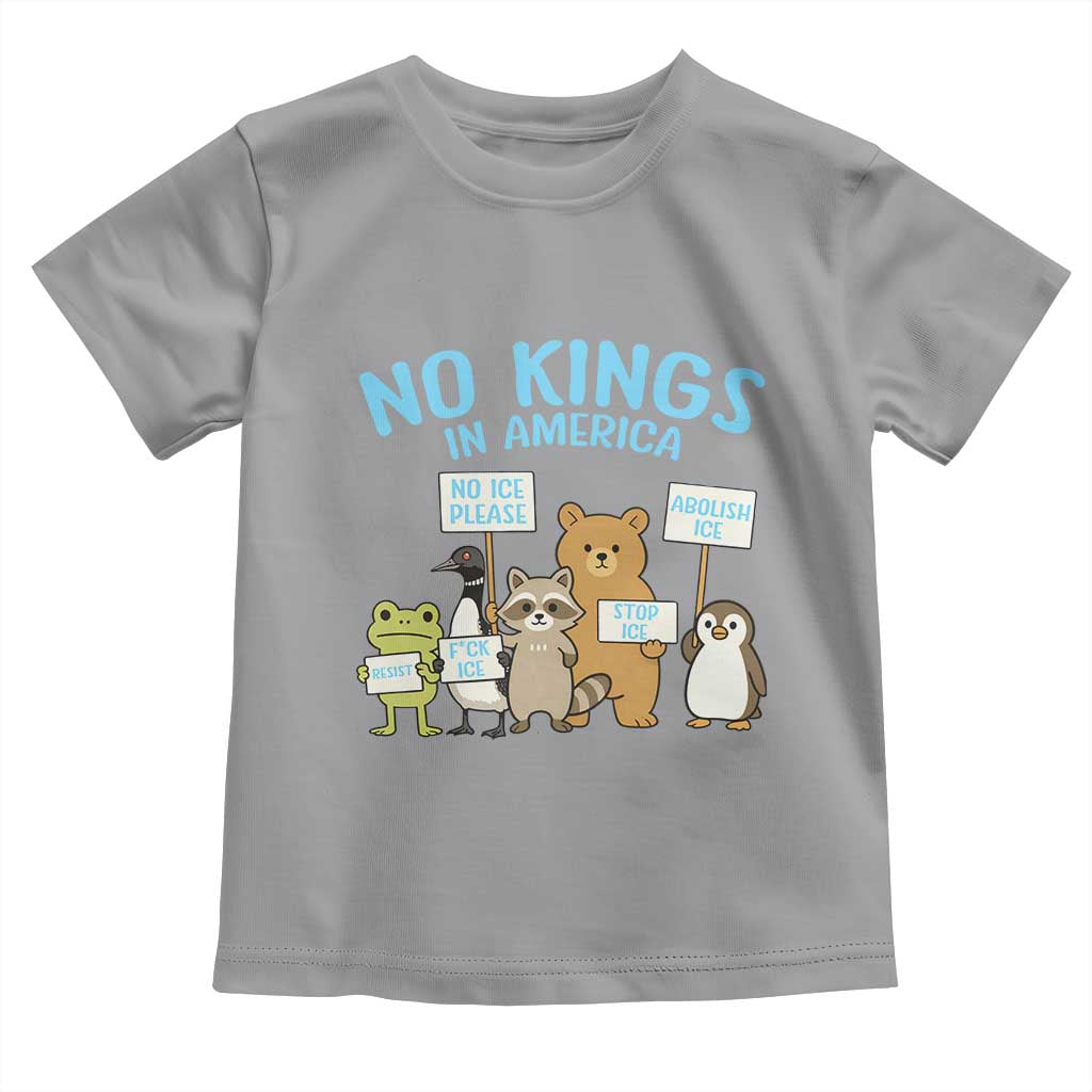 Funny Protest Animals Abolish Ice Toddler T Shirt Minneapolis USA Support Gift
