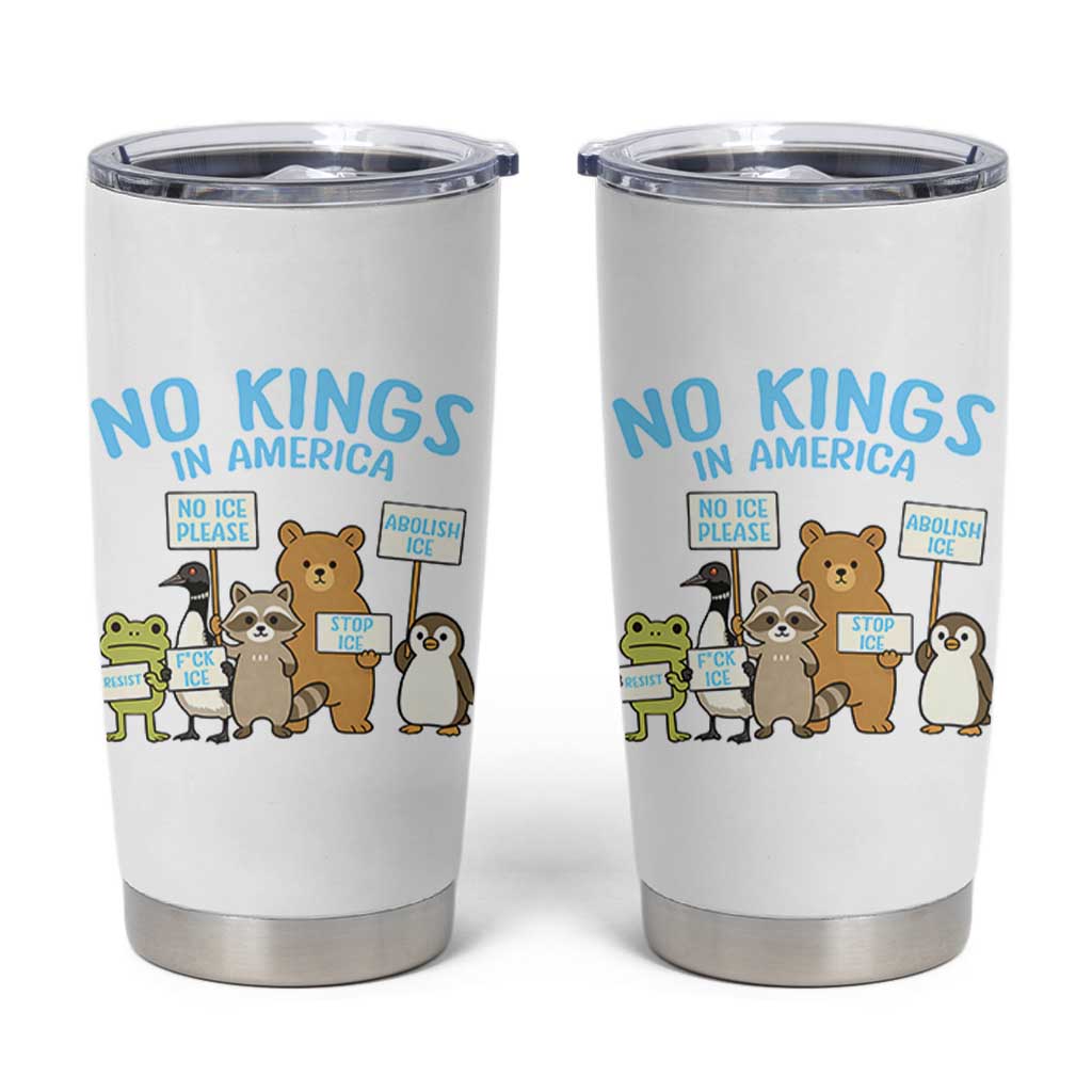 Funny Protest Animals Abolish Ice Tumbler Cup Minneapolis USA Support Gift