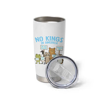 Funny Protest Animals Abolish Ice Tumbler Cup Minneapolis USA Support Gift