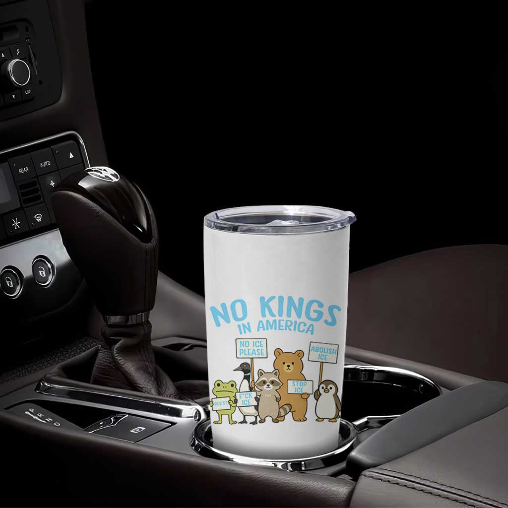Funny Protest Animals Abolish Ice Tumbler Cup Minneapolis USA Support Gift