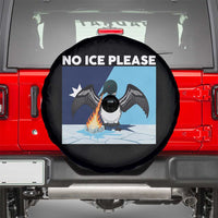 Funny Fire Breathing Loon Spare Tire Cover No Ice Please