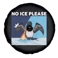 Funny Fire Breathing Loon Spare Tire Cover No Ice Please