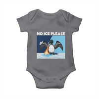 Funny Fire Breathing Loon Baby Onesie No Ice Please