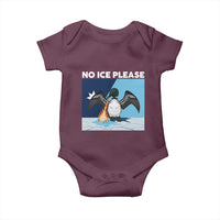 Funny Fire Breathing Loon Baby Onesie No Ice Please