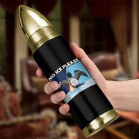 Funny Fire Breathing Loon Bullet Tumbler No Ice Please