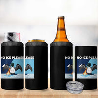 Funny Fire Breathing Loon 4 in 1 Can Cooler Tumbler No Ice Please