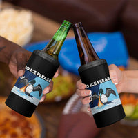 Funny Fire Breathing Loon 4 in 1 Can Cooler Tumbler No Ice Please