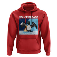 Funny Fire Breathing Loon Hoodie No Ice Please