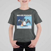Funny Fire Breathing Loon T Shirt For Kid No Ice Please