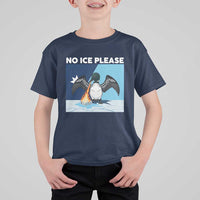 Funny Fire Breathing Loon T Shirt For Kid No Ice Please
