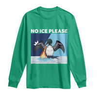 Funny Fire Breathing Loon Long Sleeve Shirt No Ice Please