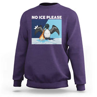 Funny Fire Breathing Loon Sweatshirt No Ice Please