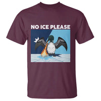 Funny Fire Breathing Loon T Shirt No Ice Please