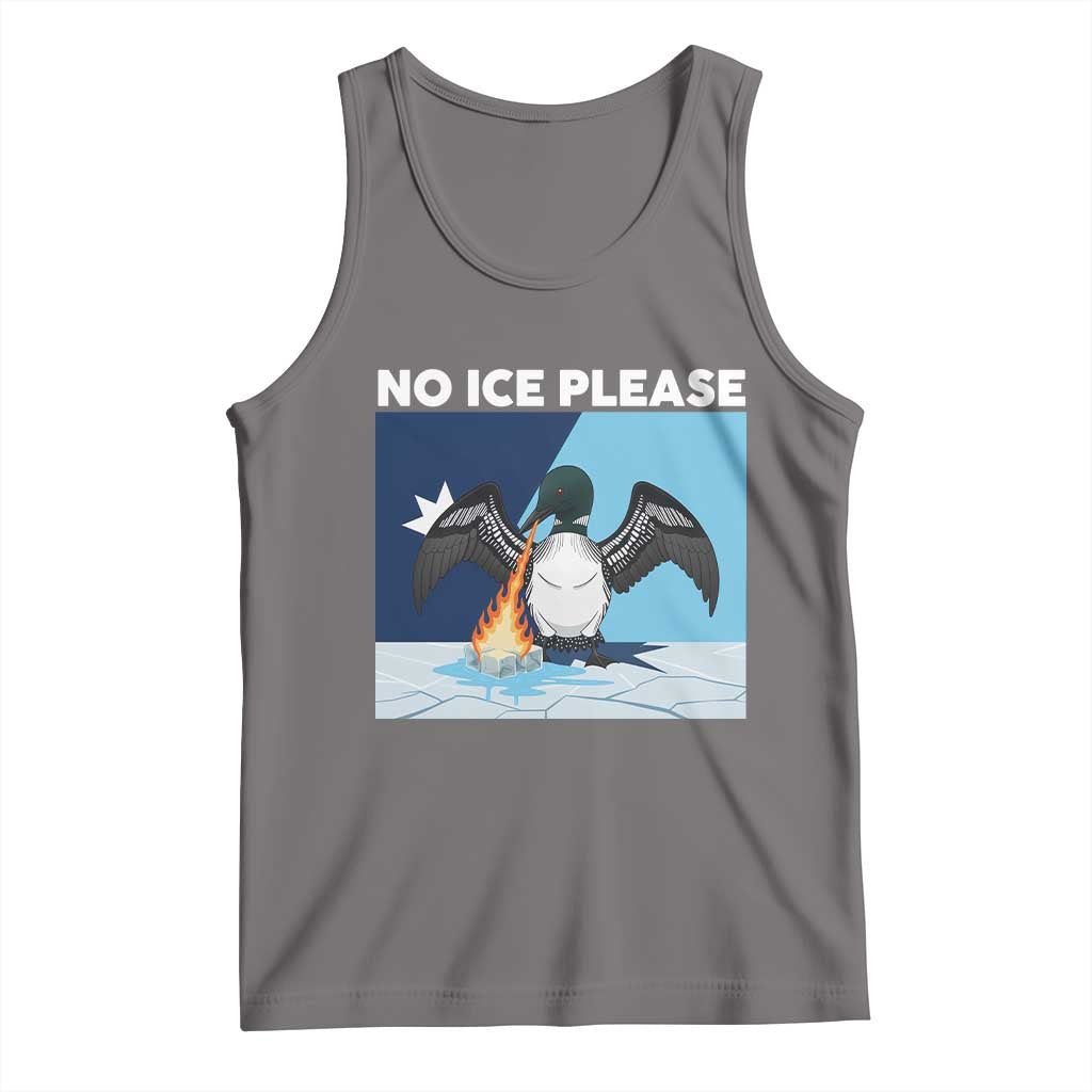 Funny Fire Breathing Loon Tank Top No Ice Please