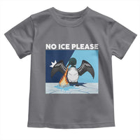 Funny Fire Breathing Loon Toddler T Shirt No Ice Please