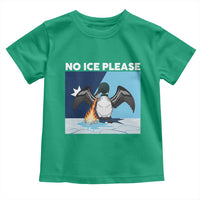 Funny Fire Breathing Loon Toddler T Shirt No Ice Please