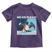 Funny Fire Breathing Loon Toddler T Shirt No Ice Please