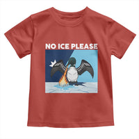 Funny Fire Breathing Loon Toddler T Shirt No Ice Please
