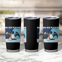 Funny Fire Breathing Loon Tumbler Cup No Ice Please