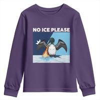 Funny Fire Breathing Loon Youth Sweatshirt No Ice Please