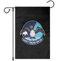 Can Not Tread On Us Garden Flag Common Loon No Ice Please