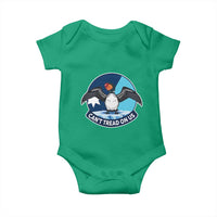 Can Not Tread On Us Baby Onesie Common Loon No Ice Please