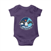 Can Not Tread On Us Baby Onesie Common Loon No Ice Please