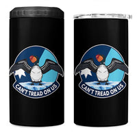 Can Not Tread On Us 4 in 1 Can Cooler Tumbler Common Loon No Ice Please
