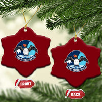 Can Not Tread On Us Ceramic Ornament Common Loon No Ice Please