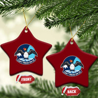 Can Not Tread On Us Ceramic Ornament Common Loon No Ice Please