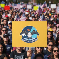 Can Not Tread On Us Protest Sign Common Loon No Ice Please