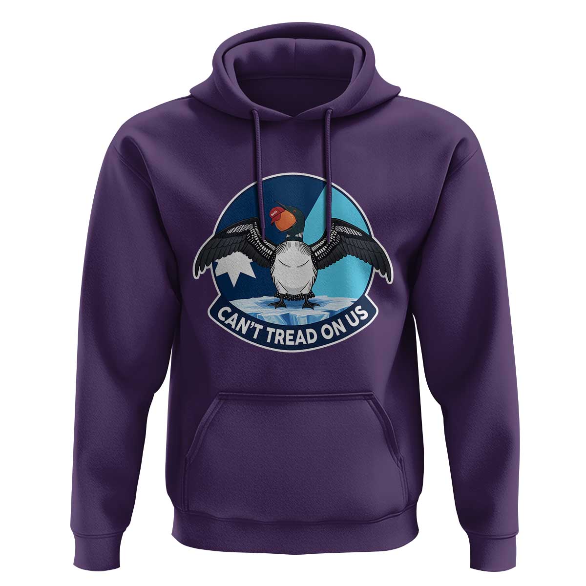 Can Not Tread On Us Hoodie Common Loon No Ice Please