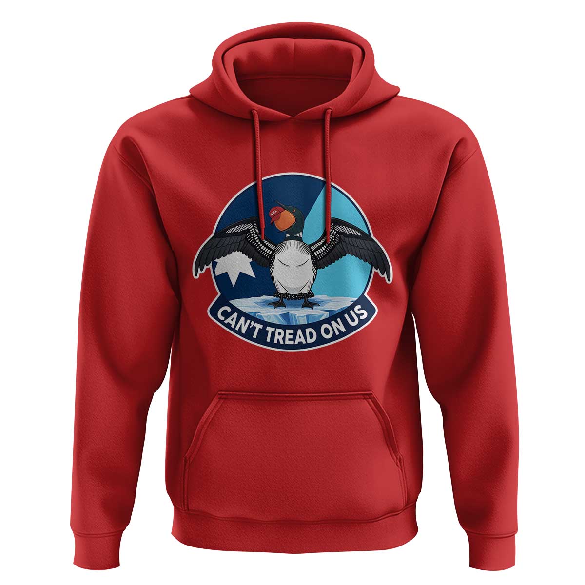 Can Not Tread On Us Hoodie Common Loon No Ice Please