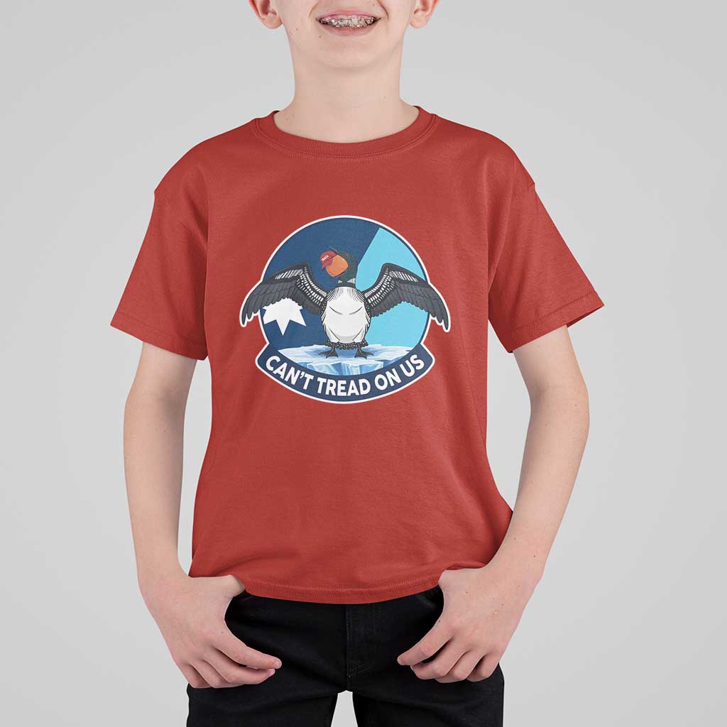 Can Not Tread On Us T Shirt For Kid Common Loon No Ice Please