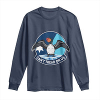 Can Not Tread On Us Long Sleeve Shirt Common Loon No Ice Please