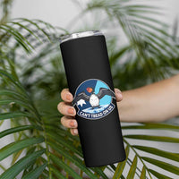 Can Not Tread On Us Skinny Tumbler Common Loon No Ice Please