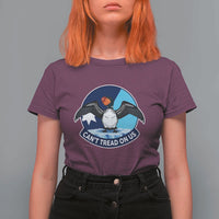 Can Not Tread On Us T Shirt For Women Common Loon No Ice Please