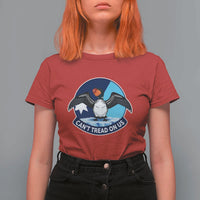 Can Not Tread On Us T Shirt For Women Common Loon No Ice Please