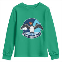 Can Not Tread On Us Youth Sweatshirt Common Loon No Ice Please