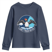 Can Not Tread On Us Youth Sweatshirt Common Loon No Ice Please
