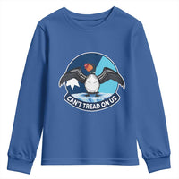 Can Not Tread On Us Youth Sweatshirt Common Loon No Ice Please
