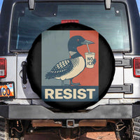 Funny Minnesota Common Loon Spare Tire Cover No Ice Please