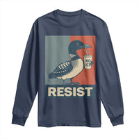 Funny Minnesota Common Loon Long Sleeve Shirt No Ice Please