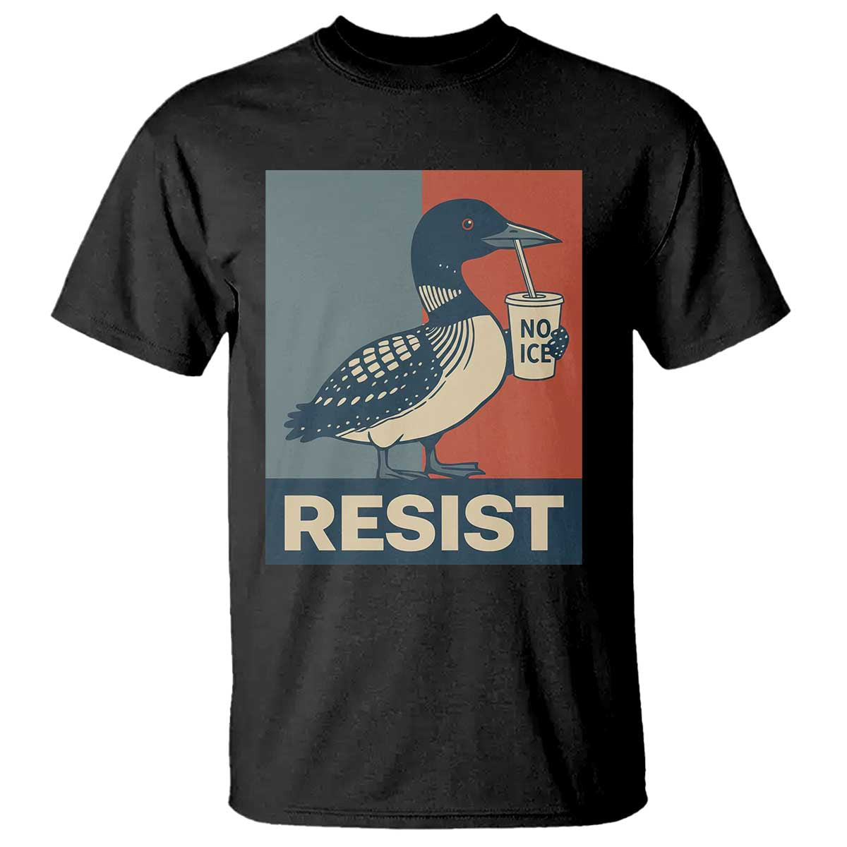 Funny Minnesota Common Loon T Shirt No Ice Please