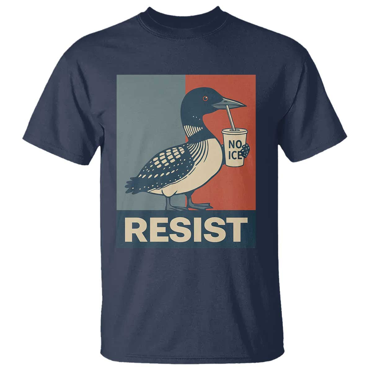 Funny Minnesota Common Loon T Shirt No Ice Please