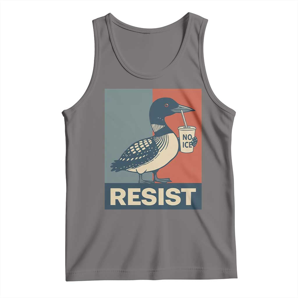 Funny Minnesota Common Loon Tank Top No Ice Please