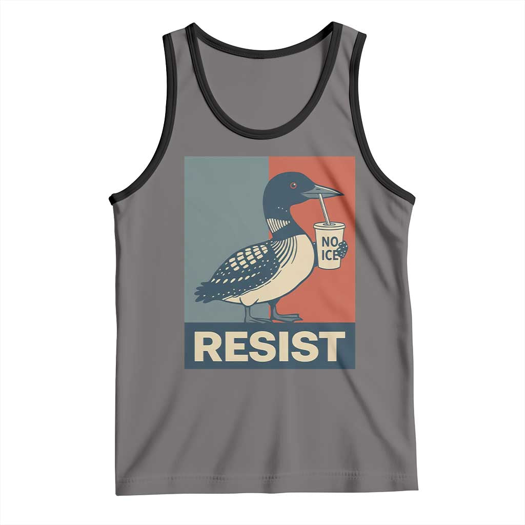Funny Minnesota Common Loon Tank Top No Ice Please